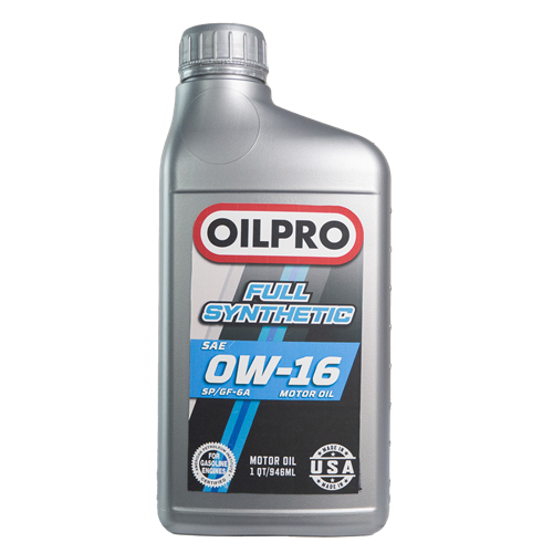 OILPRO Full Synthetic 0W16 6/1 Quarts