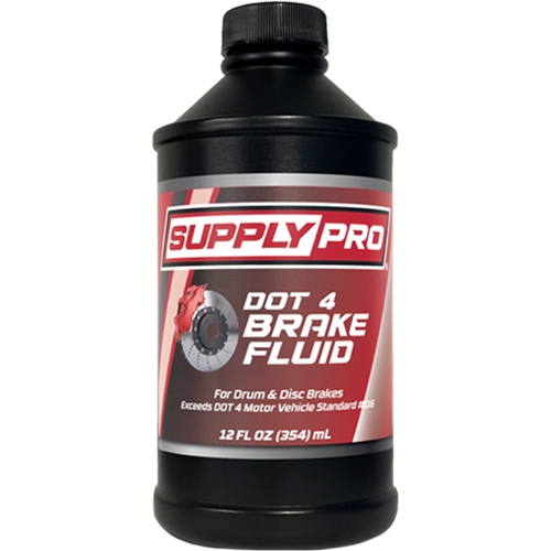 SUPPLYPRO DOT 4 BRAKE FLUID 12/12oz CASE