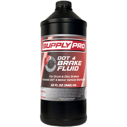 SUPPLYPRO DOT 4 BRAKE FLUID 6/1QT CASE